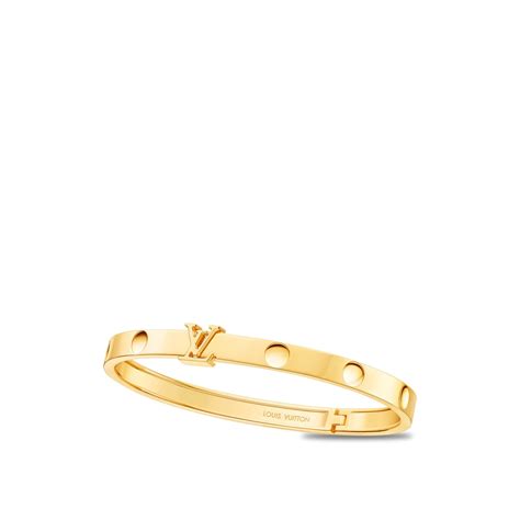 louis vuitton gold logo bracelet|Empreinte Bangle, Yellow Gold .